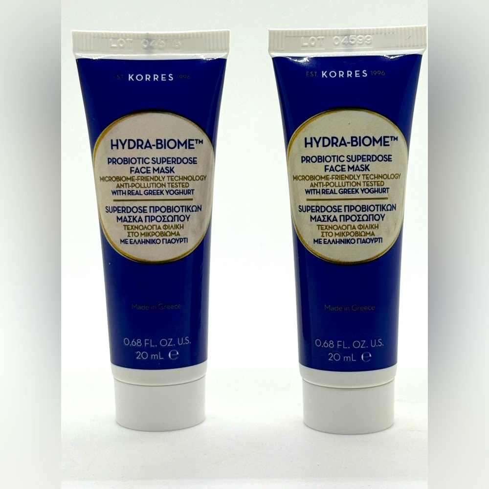 2 Pack‎ Hydra Biome Probiotic Superdose Greek Yogurt Face Mask 2x20mL Sealed.